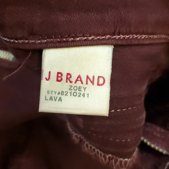 J Brand Zoey Stretch Jeans with Double Zipper Front size 30 - Picture 8 of 9